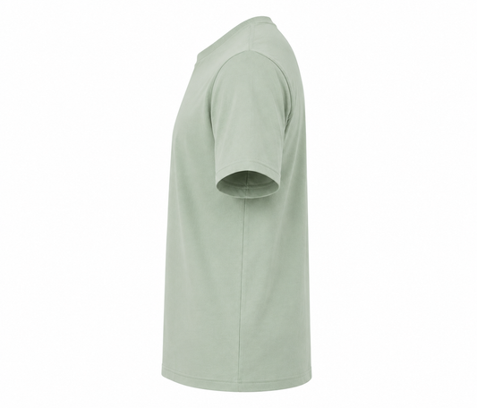 Product Title T-Shirts USA Men's Premium Sage Green Crew Neck T-Shirt