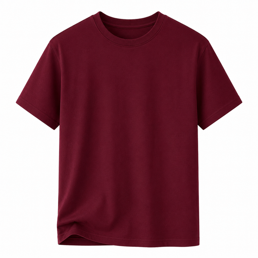 Product Title  T-Shirts USA Men's Premium Maroon Crew Neck T-Shirt