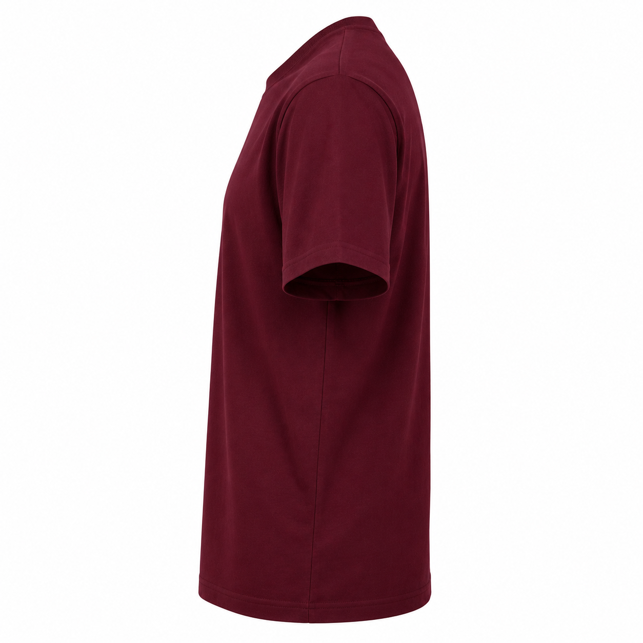 Product Title  T-Shirts USA Men's Premium Maroon Crew Neck T-Shirt