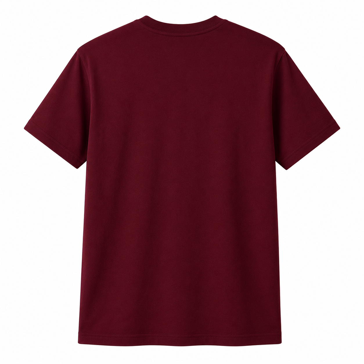 Product Title  T-Shirts USA Men's Premium Maroon Crew Neck T-Shirt