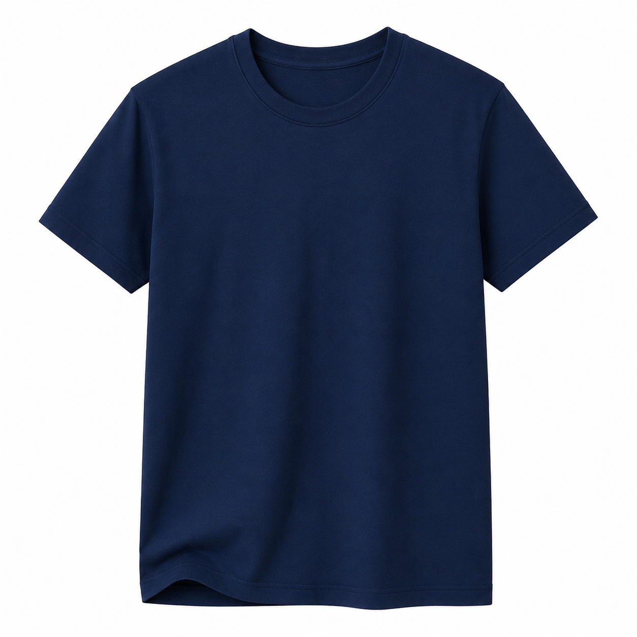 Product Title  T-Shirts USA Men's Premium Navy Crew Neck T-Shirt